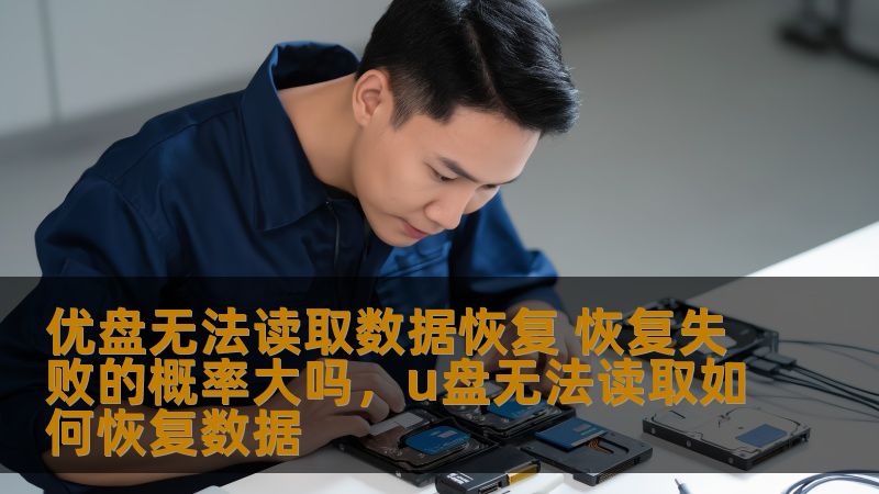 优盘无法读取数据恢复 恢复失败的概率大吗，u盘无法读取如何恢复数据