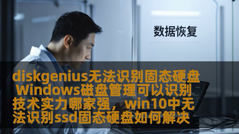 diskgenius无法识别固态硬盘 Windows磁盘管理可以识别 技术实力哪家强，win10中无法识别ssd固态硬盘如何解决
