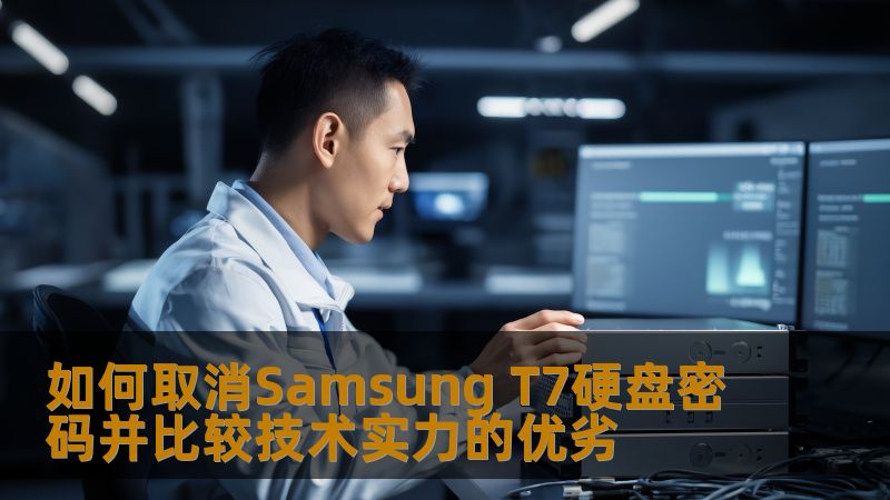 如何取消Samsung T7硬盘密码并比较技术实力的优劣