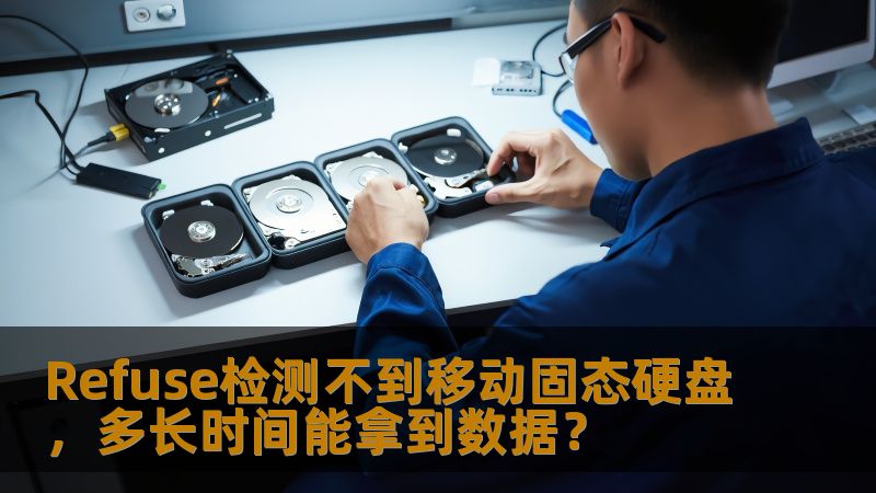 Refuse检测不到移动固态硬盘，多长时间能拿到数据？