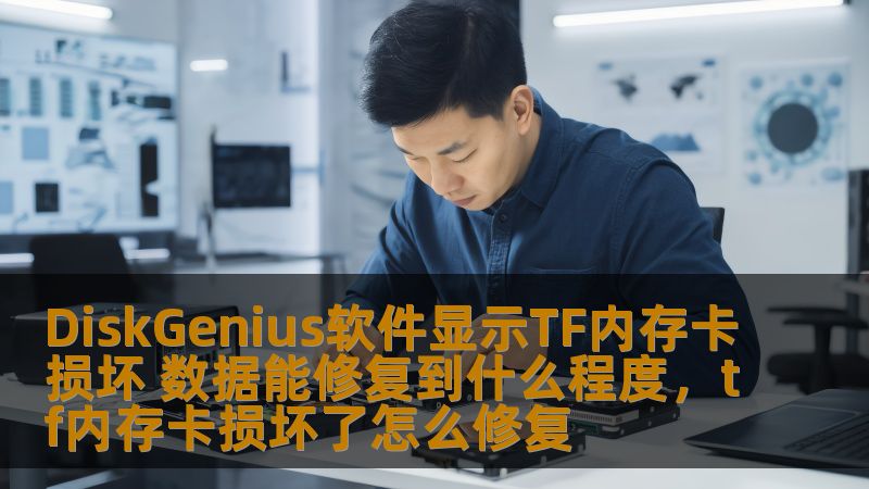 DiskGenius软件显示TF内存卡损坏 数据能修复到什么程度，tf内存卡损坏了怎么修复