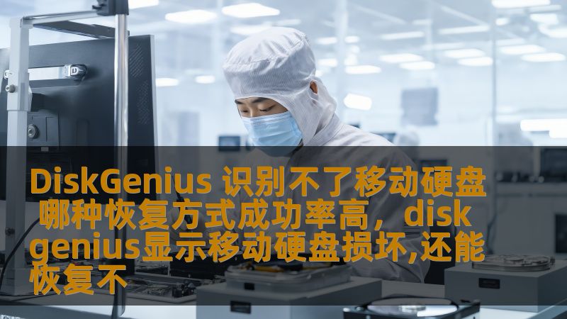 DiskGenius 识别不了移动硬盘 哪种恢复方式成功率高，diskgenius显示移动硬盘损坏,还能恢复不