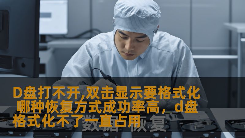 D盘打不开,双击显示要格式化 哪种恢复方式成功率高，d盘格式化不了一直占用