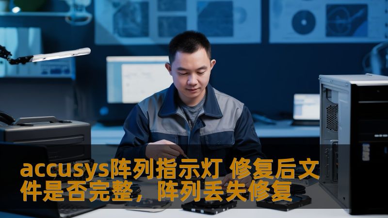 accusys阵列指示灯 修复后文件是否完整，阵列丢失修复