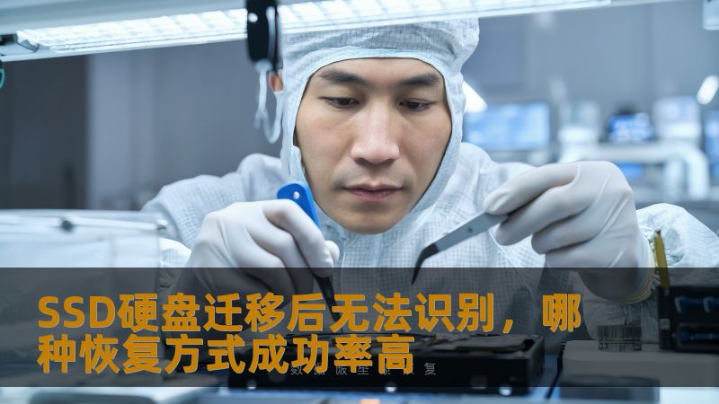 SSD硬盘迁移后无法识别,哪种恢复方式成功率高 SSD硬盘迁移后无法识别,哪种恢复方式成功率高