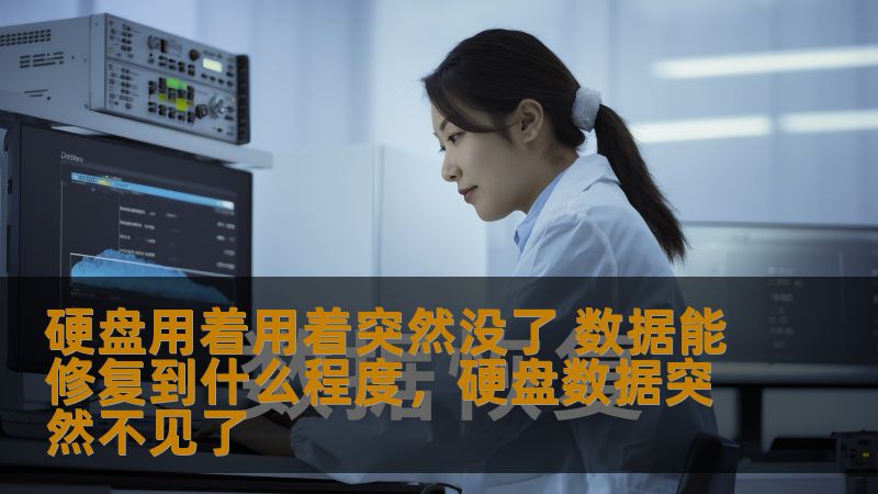 硬盘用着用着突然没了 数据能修复到什么程度，硬盘数据突然不见了