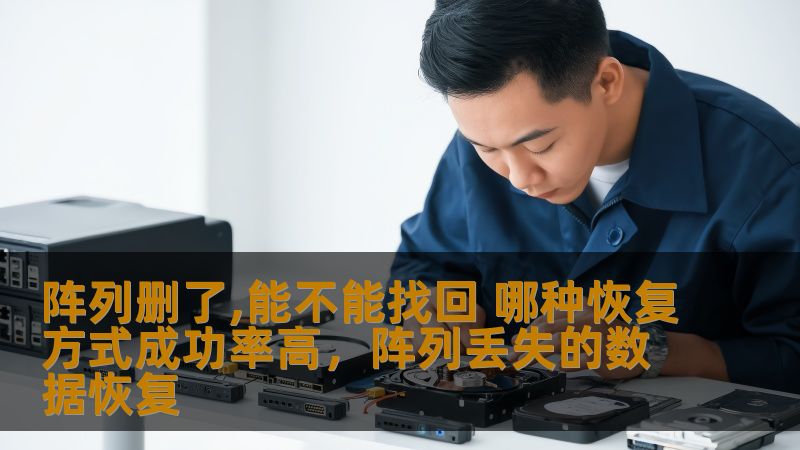 阵列删了,能不能找回 哪种恢复方式成功率高，阵列丢失的数据恢复