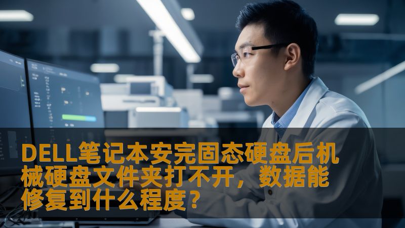 DELL笔记本安完固态硬盘后机械硬盘文件夹打不开,数据能修复到什么程度? DELL笔记本安完固态硬盘后机械硬盘文件夹打不开,数据能修复到什么程度?