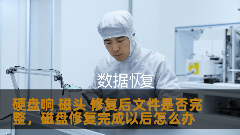 硬盘响 磁头 修复后文件是否完整，磁盘修复完成以后怎么办