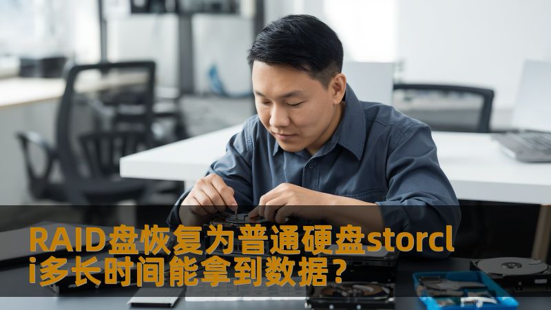 RAID盘恢复为普通硬盘storcli多长时间能拿到数据？