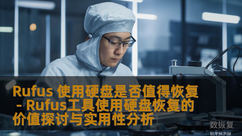 Rufus 使用硬盘是否值得恢复 - Rufus工具使用硬盘恢复的价值探讨与实用性分析 Rufus 使用硬盘是否值得恢复 - Rufus工具使用硬盘恢复的价值探讨与实用性分析
