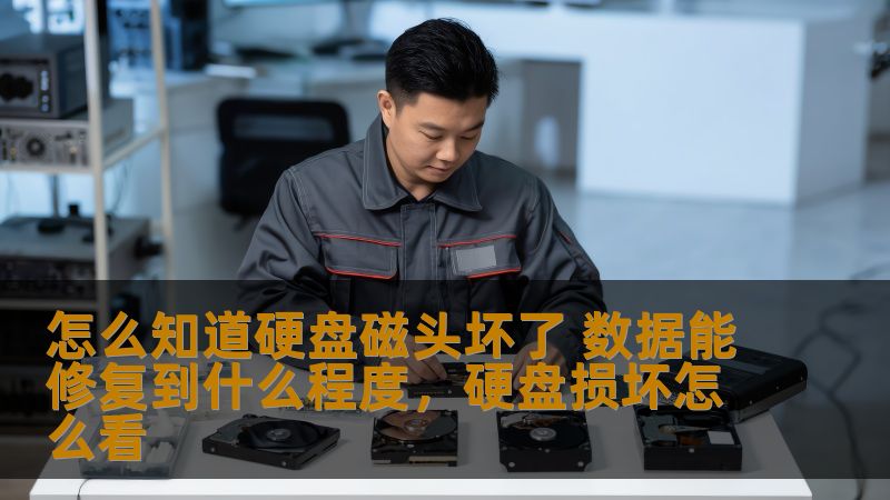 怎么知道硬盘磁头坏了 数据能修复到什么程度，硬盘损坏怎么看