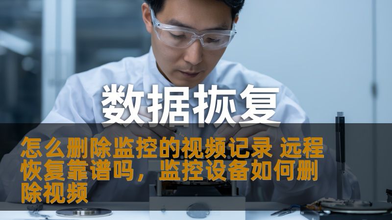 怎么删除监控的视频记录 远程恢复靠谱吗，监控设备如何删除视频