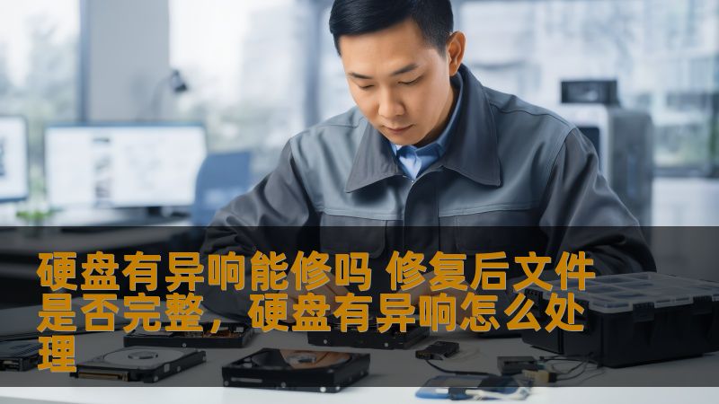 硬盘有异响能修吗 修复后文件是否完整，硬盘有异响怎么处理
