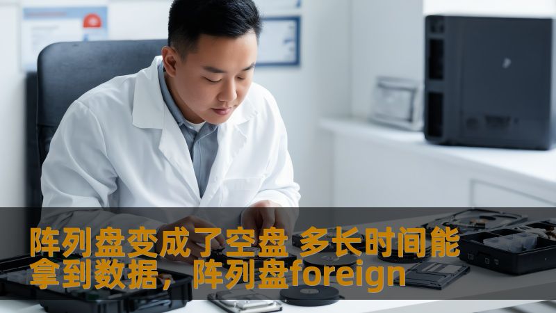 阵列盘变成了空盘 多长时间能拿到数据，阵列盘foreign