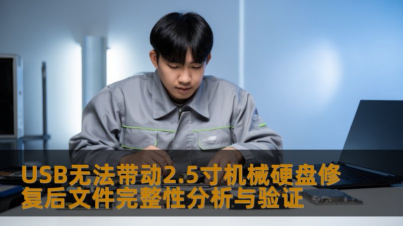 USB无法带动2.5寸机械硬盘修复后文件完整性分析与验证