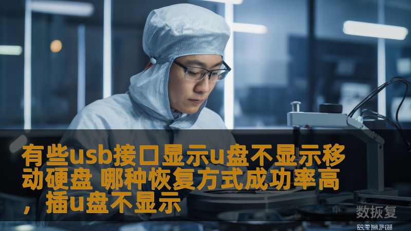 有些usb接口显示u盘不显示移动硬盘 哪种恢复方式成功率高，插u盘不显示