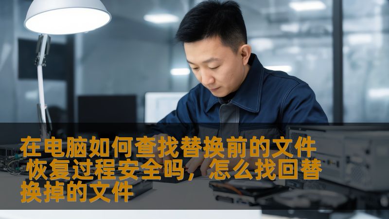 在电脑如何查找替换前的文件 恢复过程安全吗,怎么找回替换掉的文件 在电脑如何查找替换前的文件 恢复过程安全吗,怎么找回替换掉的文件