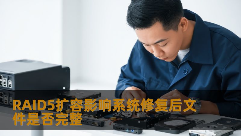 RAID5扩容影响系统修复后文件是否完整 RAID5扩容影响系统修复后文件是否完整