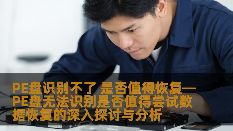 PE盘识别不了 是否值得恢复—PE盘无法识别是否值得尝试数据恢复的深入探讨与分析