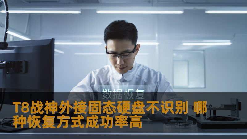 T8战神外接固态硬盘不识别 哪种恢复方式成功率高