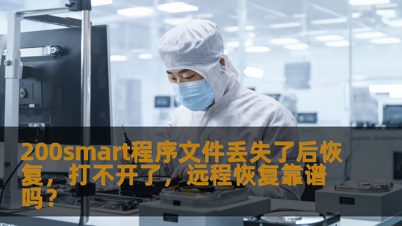 200smart程序文件丢失了后恢复,打不开了,远程恢复靠谱吗? 200smart程序文件丢失了后恢复,打不开了,远程恢复靠谱吗?