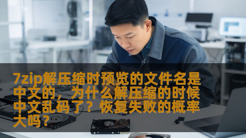 7zip解压缩时预览的文件名是中文的,为什么解压缩的时候中文乱码了?恢复失败的概率大吗? 7zip解压缩时预览的文件名是中文的,为什么解压缩的时候中文乱码了?恢复失败的概率大吗?