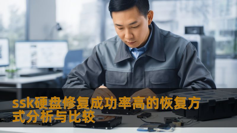 ssk硬盘修复成功率高的恢复方式分析与比较