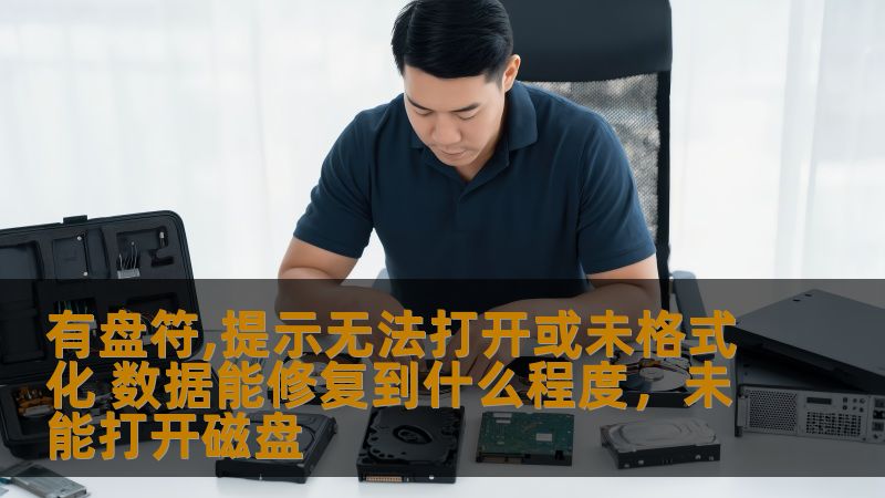 有盘符,提示无法打开或未格式化 数据能修复到什么程度,未能打开磁盘 有盘符,提示无法打开或未格式化 数据能修复到什么程度,未能打开磁盘