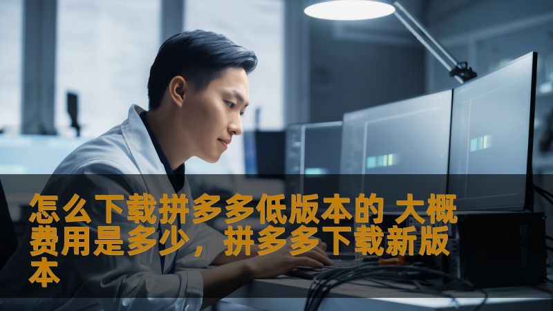 怎么下载拼多多低版本的 大概费用是多少，拼多多下载新版本