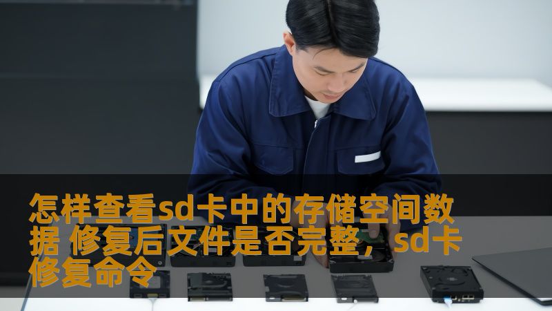 怎样查看sd卡中的存储空间数据 修复后文件是否完整，sd卡修复命令