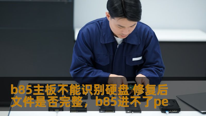 b85主板不能识别硬盘 修复后文件是否完整,b85进不了pe b85主板不能识别硬盘 修复后文件是否完整,b85进不了pe