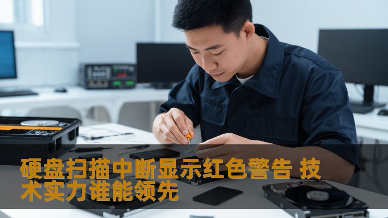 硬盘扫描中断显示红色警告 技术实力谁能领先