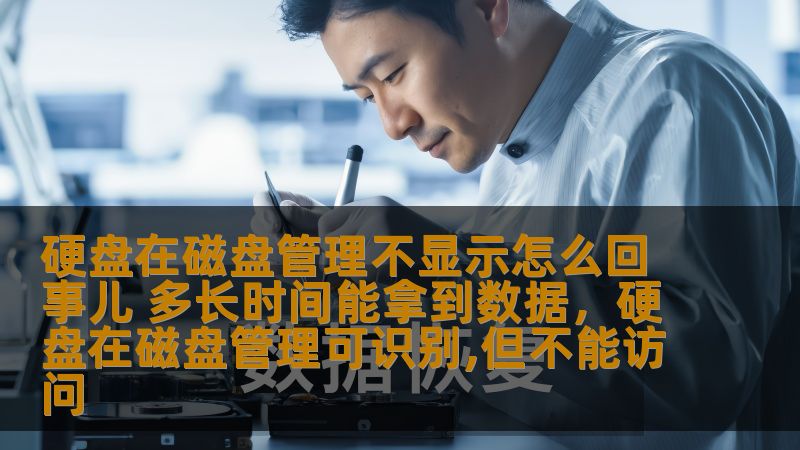 硬盘在磁盘管理不显示怎么回事儿 多长时间能拿到数据，硬盘在磁盘管理可识别,但不能访问