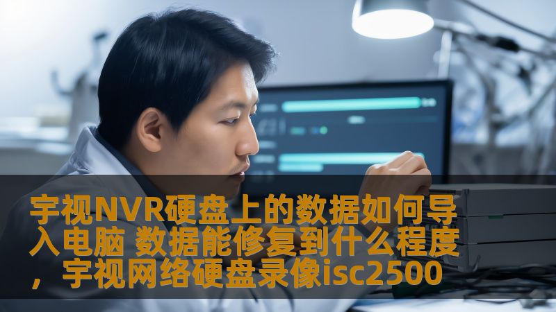 宇视NVR硬盘上的数据如何导入电脑 数据能修复到什么程度，宇视网络硬盘录像isc2500