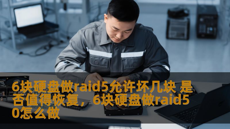 6块硬盘做raid5允许坏几块 是否值得恢复，6块硬盘做raid50怎么做