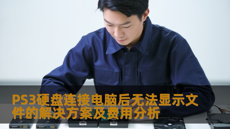 PS3硬盘连接电脑后无法显示文件的解决方案及费用分析