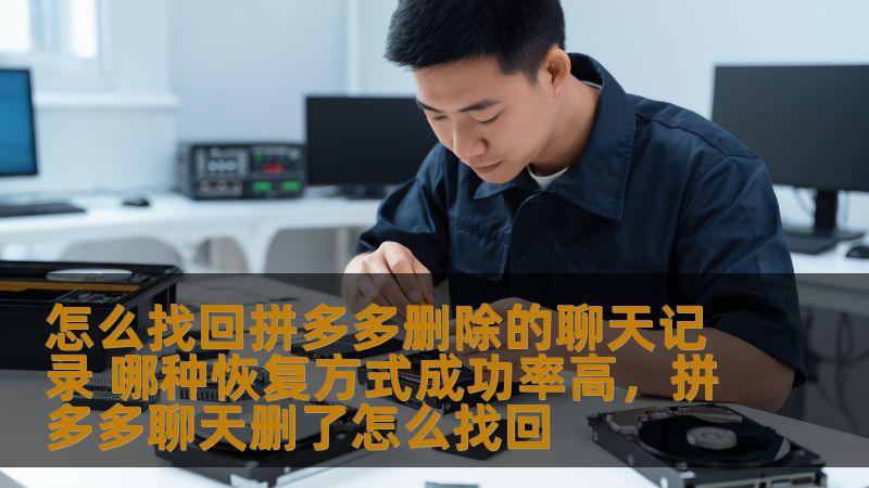 怎么找回拼多多删除的聊天记录 哪种恢复方式成功率高,拼多多聊天删了怎么找回 怎么找回拼多多删除的聊天记录 哪种恢复方式成功率高,拼多多聊天删了怎么找回