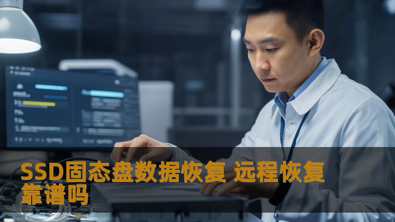 SSD固态盘数据恢复 远程恢复靠谱吗