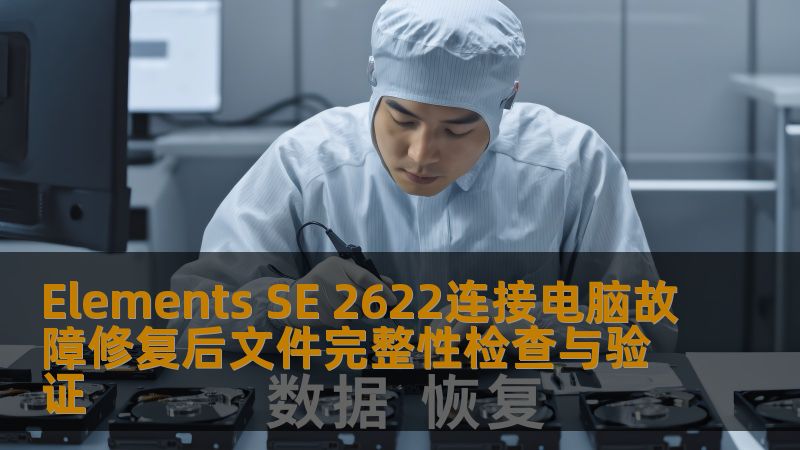 Elements SE 2622连接电脑故障修复后文件完整性检查与验证