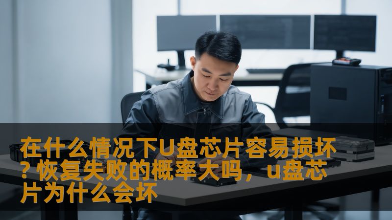 在什么情况下U盘芯片容易损坏? 恢复失败的概率大吗，u盘芯片为什么会坏