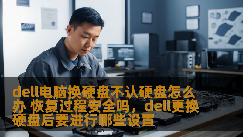 dell电脑换硬盘不认硬盘怎么办 恢复过程安全吗，dell更换硬盘后要进行哪些设置