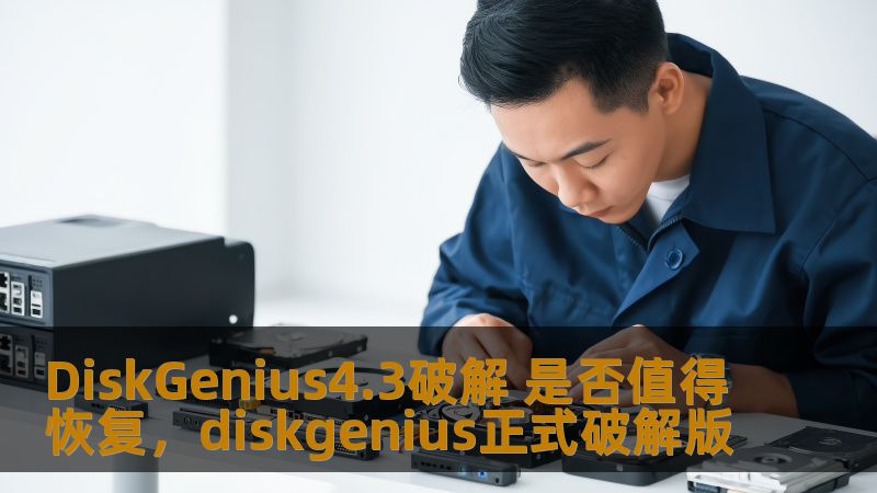 DiskGenius4.3破解 是否值得恢复，diskgenius正式破解版