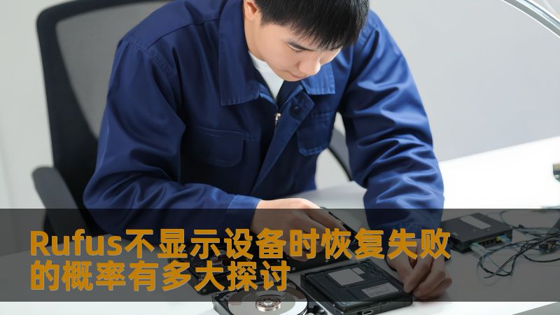 Rufus不显示设备时恢复失败的概率有多大探讨