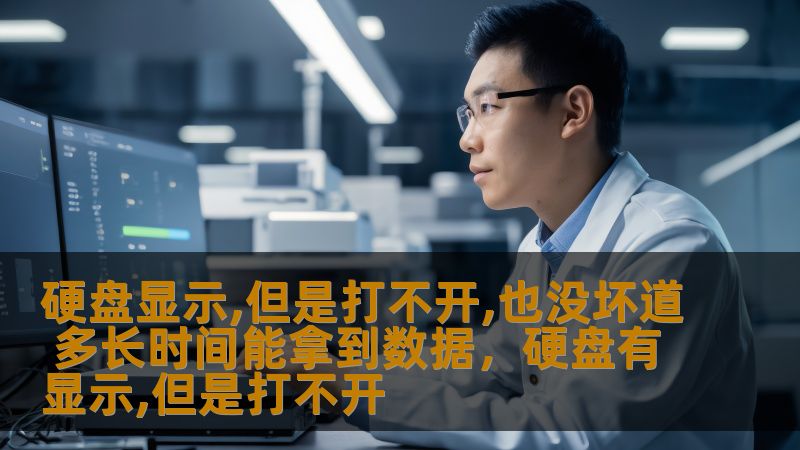 硬盘显示,但是打不开,也没坏道 多长时间能拿到数据，硬盘有显示,但是打不开
