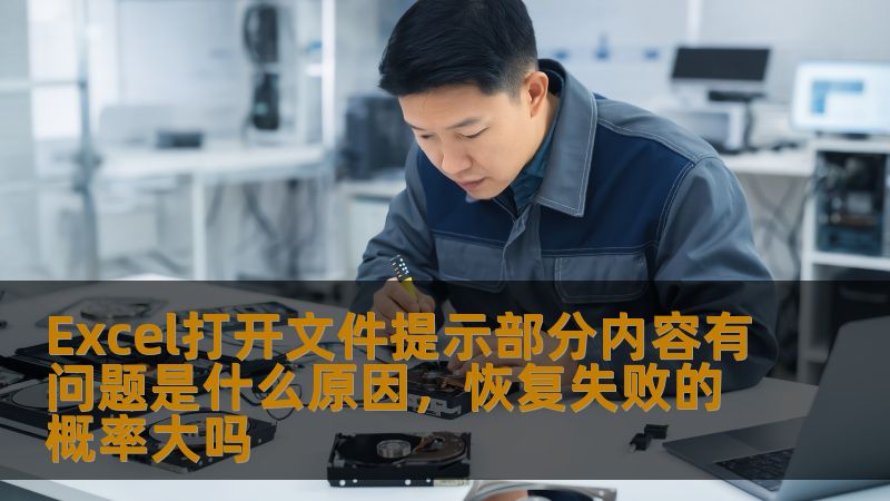 Excel打开文件提示部分内容有问题是什么原因，恢复失败的概率大吗