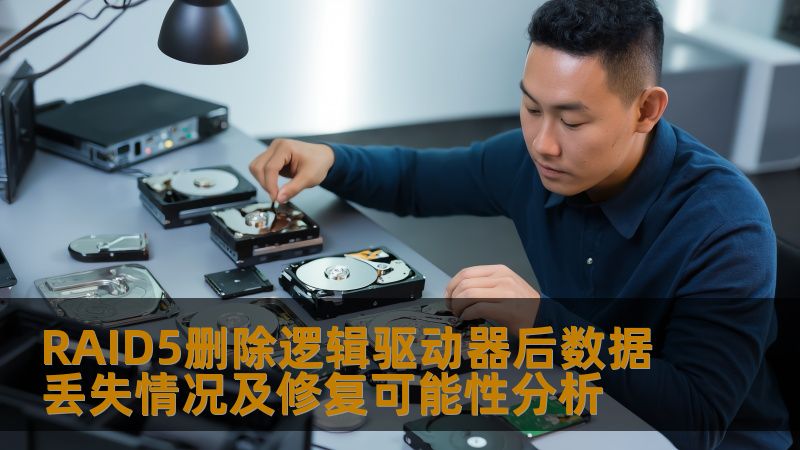 RAID5删除逻辑驱动器后数据丢失情况及修复可能性分析 RAID5删除逻辑驱动器后数据丢失情况及修复可能性分析