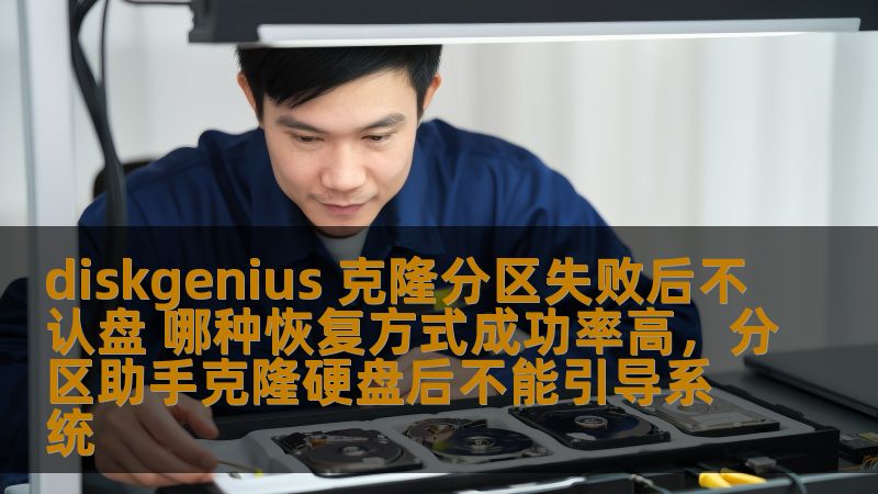 diskgenius 克隆分区失败后不认盘 哪种恢复方式成功率高,分区助手克隆硬盘后不能引导系统 diskgenius 克隆分区失败后不认盘 哪种恢复方式成功率高,分区助手克隆硬盘后不能引导系统