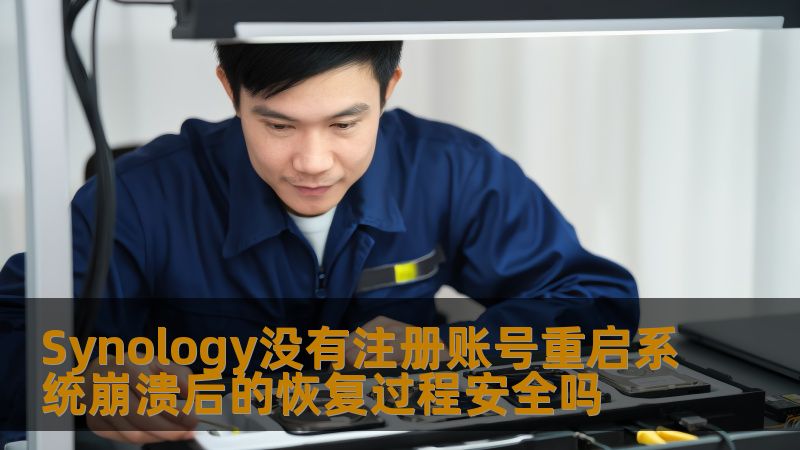 Synology没有注册账号重启系统崩溃后的恢复过程安全吗