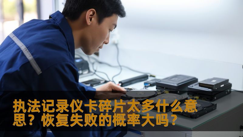 执法记录仪卡碎片太多什么意思？恢复失败的概率大吗？